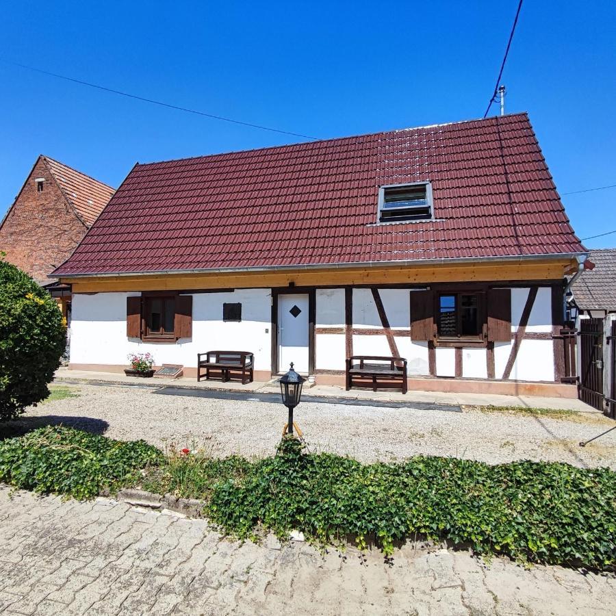 Petite Maison Alsacienne Dans Un Village Au Calme Niederroedern Esterno foto