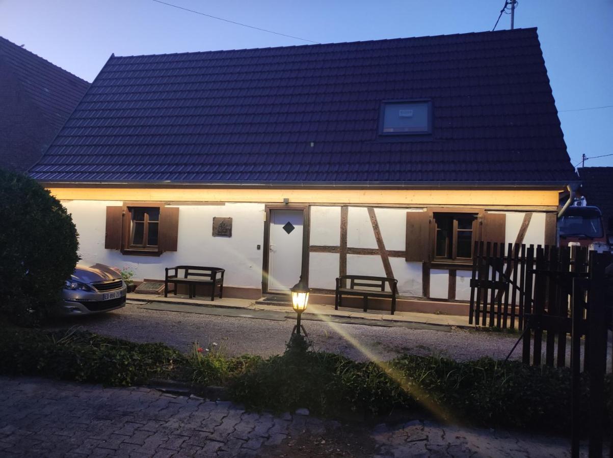 Petite Maison Alsacienne Dans Un Village Au Calme Niederroedern Esterno foto